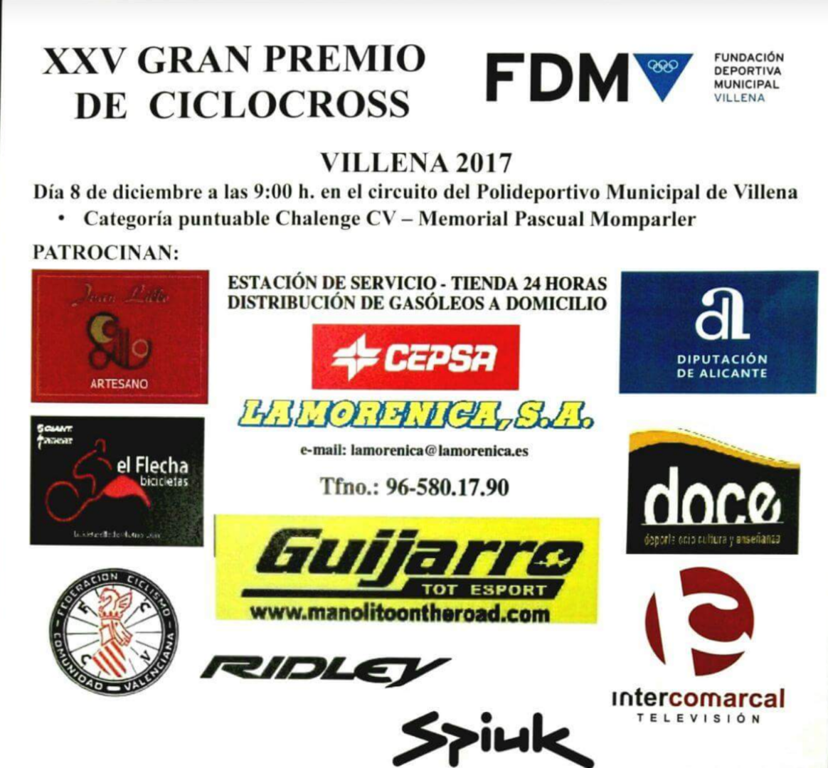 Villena - XXV Aniversario FDM Ciclocross