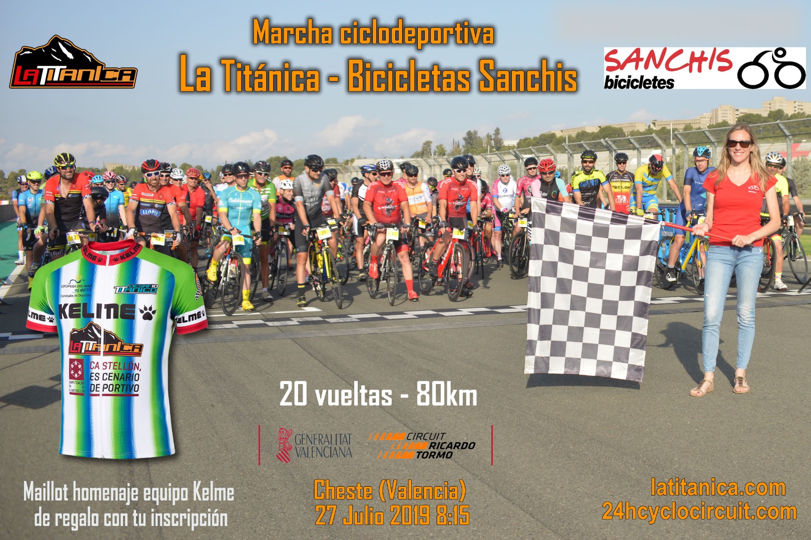 Marcha Ciclodeportiva LA TITÁNICA - Bicicletas Sanchis